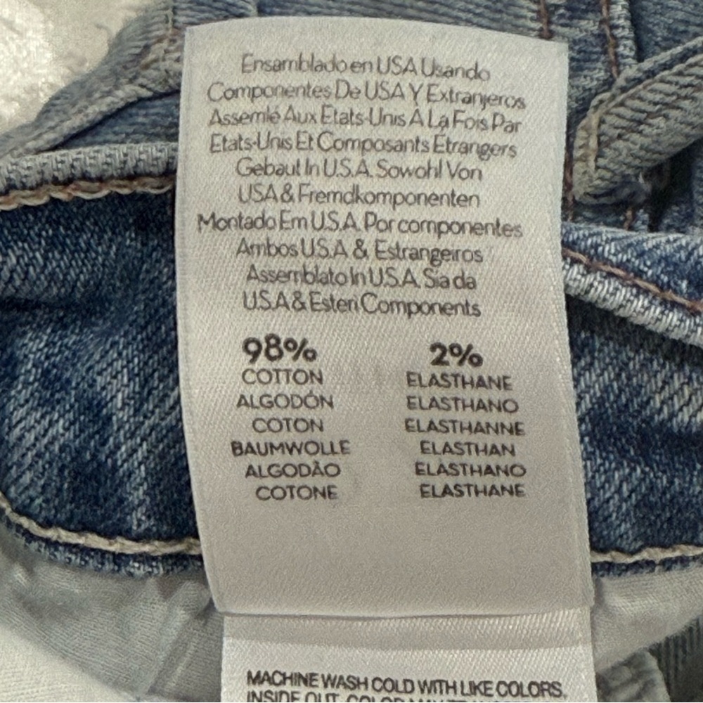 Mother Superior Scrapper Ankle Jeans Wicked Wild Calling Size 27 Distressed - Picture 11 of 14